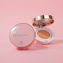 커버력 좋은 기능성 촉촉한 물광 쿠션 성분좋은 이프로페셔널 BB 쿠션 팩트, 13호 라이트 베이지, 1개