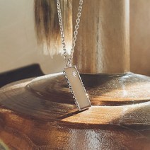 [NCT런쥔 착용] 925실버 한투_한글 목걸이