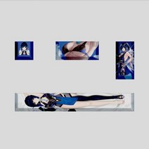 가상키보드 원신 임팩트 참신한 올오버 염료 서브 베드 DIY 키캡 스페이스바 Pbt 사용자 정의 기계식 키보, 한개옵션2, 02 브라운, 한개옵션1