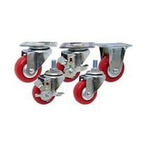 5인치 경하중용 캐스터 (5인치/볼트브레이크/PVC YH5050BT.BK 바퀴)