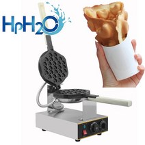 홍콩 에그와플 메이커 상업 전기 110V 220V 계란 거품 와플 기계 eggettes 철 케이크 오븐, heart  bubble waffle+220V+AU