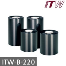 왁스리본 롤라벨먹지 바코드 열전사리본 ITW B220 30mm, 단품, 1개