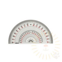 단디 반원분도기 15파이 제도용품