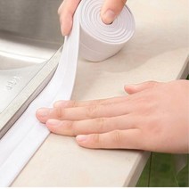 싱크대 세면대 욕질 곰팡이방지 테이프 누수방수테이프 방수실링테이프 누수방지 갈라진타일 라인테이프, 핑크