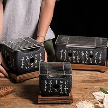 규카츠화로 1인고기불판 고체연료미니화료, 중형