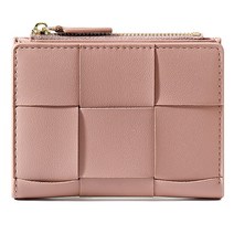 다이뽀 격자 패턴 크메이 반지갑