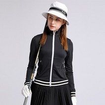 봄 가을 여성 긴 소매 따뜻한 골프 재킷 코트 캐주얼 슬림 S-XXL