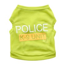 제제펫 폴리스 K-9 강아지 티셔츠, G107PDFC059
