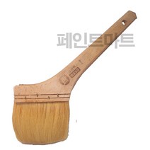 니스붓 락카 장판 페인트 작업 붓 큰 붓 니스락카붓 1호 큰붓 경사붓 1호 바니쉬 니스붓, 1개