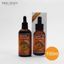강아지 영양제 장 천연 식물성 유산균 100ml, 1ml