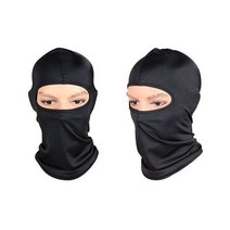 스키헬멧 스노보드헬멧 스키 보드 안전 장구 Wintersport-오토바이 풀 페이스 쉴드 헬멧 마스크 발라클라, black, black