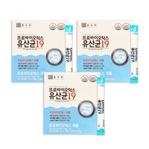 종근당 프로바이오틱스 유산균19 60포 X 3개, 120g, 120g