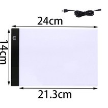 Led 드로잉 그림그리는패드Led 드로잉 복사 보드 3 레벨 디 밍이 가능한 라이트 박스 트레이싱 아트 디자인