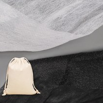 아유디 소품용 접착심지 가방 부직포 원단 천 부자재, 부직포심지 화이트(1마)