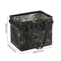 Molle-방수 다기능 접이식 옥스포드 천 캠핑 테이블 사이드 스토리지 가방 야외 피크닉 데스크 조리기구, h, 08 H