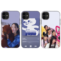 뉴진스 버니즈 폰케이스 아이폰 13프로 / 13프로맥스 민지 다니엘 해린 혜인 하니 아이돌 굿즈 주문제작 범퍼케이스