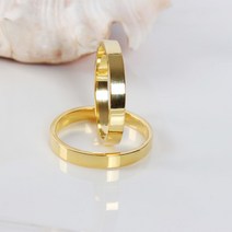 웨딩포 냅킨링 메탈 골드 엑스트라 심플 링 Napkin Ring gold extra simple ring, 1개