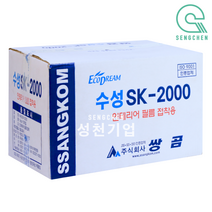 쌍곰 수성 SK-2000(필름 접착용) (1kg), 유백색, 1BOX(=10EA)