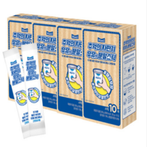 추억의 자판기맛 우유 매일우유 분말 스틱 40T, 20g, 10개입, 4개