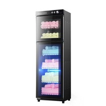 온장고쇼케이스 전기 보온고 핫박스 온장고 약국 미니 소독기, 188L 5단(자외선+저온소독+오존)