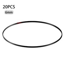 20pcs/bag 110-145mm 다양한 믹스 카세트 테이프 기계 벨트 풀리 드라이브 레코더 DVD 수리 부품을위한 평면 벨트, 검은색