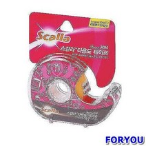 ForU41 스컬러 다용도테이프 박스 160개 테이프 투명테이프 문구용품 풀 문구테이프