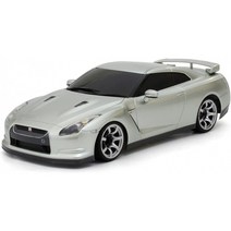 쿄쇼 에그 퍼스트 미닛 1/28 스케일 RC 닛산 GT-R (R35) 실버 66608 : 장난감