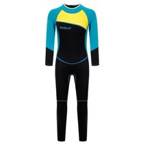 프리다이빙슈트 웻수트 다이빙 잠수 바다수영 서핑 슈트 114t 네오프렌 잠수복 25mm, M165-blue+6 5-6t