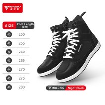 마장마술부츠 컴파운드보우 남자 여자 바이크 오토바이 부츠 바이커 신발 메쉬 모토 발목 보호 라이딩 레이싱 슈즈, [06] 43, [10] MOTOWOLF Black