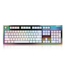 앱코 K9700 카일광축 크리스탈 메탈릭 무빙 LED 게이밍 기계식 키보드 (클릭), 클릭