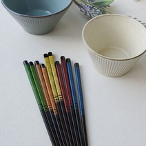 내구성좋은 옻칠로 제작된 라인넷 젓가락 우드 옷칠 나무, 엘리후 본상품선택, 엘리후 그린, 엘리후 본상품선택