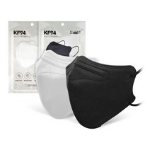 [100매] KF94 화림 마스크 새부리형 대형 국산 보건용 비말차단 블랙, KF94 화림 화이트 대형 100매