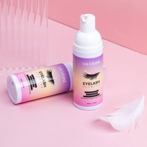 메이크업 클렌저 리무버래쉬 샴푸 눈꺼풀 포밍 속눈썹 확장을위한 부드러운 로션 가정용 ca에 적합한 설페, 한개옵션0