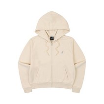 정품 캉골 베이직 우먼스 집업 2122 베이지 Basic WMNS Zip up BEIGE