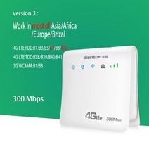 벤톤 잠금 해제 4G 와이파이 Lte 라우터 유선 CPE 앰프 인터넷 리피터 모뎀 Sim 카드가 내장 안테나, US Plug_For EU Edition