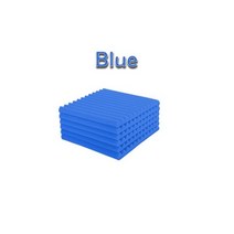 차음 시트 흡음판 방음 보드 화장실 보온 흡음제, 72pcs(Best prices), Blue