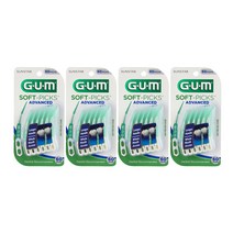 GUM 일회용 치간칫솔 소프트픽 어드밴스드 60개 x 4팩, 단품
