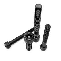 공구부속품 블랙 등급 12.9 스틸 DIN912 육각 소켓 캡 알렌 헤드 볼트 나사 길이 = 5-150mm M2 M2.5 M3 M4, 06 M6 10pcs_20 65mm