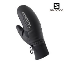 RS 웜 미튼 U 글러브 LC1898000 스키장갑 등산장갑/살로몬, 블랙