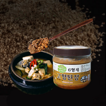 재래식 시골 집 옛날 전통 찌개 된장 6형제 고향된장 1Kg, 1개