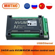 CNC 컨트롤러 모션 제어 NVUM NVEM-Mach3 USB 이더넷 카드 200KHz CNC 라우터 3 4 5 6 축 모션 제어 DIY 조, 03 5 axis USB
