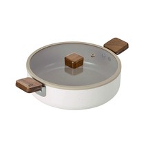 네오플램 비앙 풀인덕션 24cm 전골냄비, 370x240x70mm, 상세 설명 참조