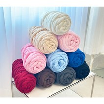스마트 공간 패브릭 일반 벨벳 자이언트얀 1kg, 일반 1kg, 9. 블루, 1개