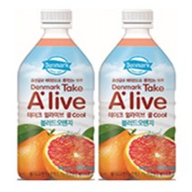 덴마크 테이크얼라이브 쿨블러드오렌지 500ml x 12개 페트 음료 (유산균과 비타민 함유), 상세페이지 참조, 상세페이지 참조