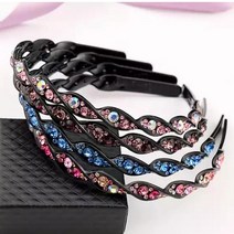 꼬임 큐빅머리띠 명품머리띠 연예인 번호 29007EA