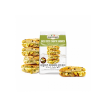 (밀크앤허니) SSG Fresh 밀크앤허니 바질치즈 치아바타 샌드위치 780g(4개입) X 3봉(무료배송)