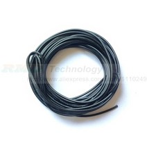 휴대용 완속케이블 전기차 충전기 가방 5 Meter 슈퍼 유연한 18AWG 22AWG 24AWG PVC 절연 와이어 전기 LED 자동 색상, 02 Black_02 24AWG_02 5m