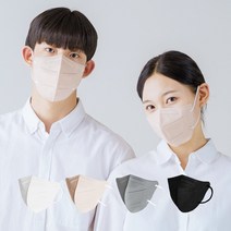 에이앤피 KF94 새부리형 마스크 50매, 중형, 블랙, 100매