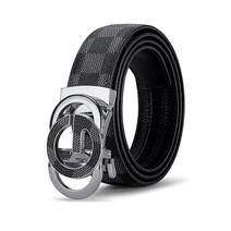 Charm Kaiser 남성 통가죽 벨트 남자 자동 허리띠 패션