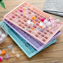 아이스크림 메이커 96 grid ice mold square bar drink maker no, 무작위 색상